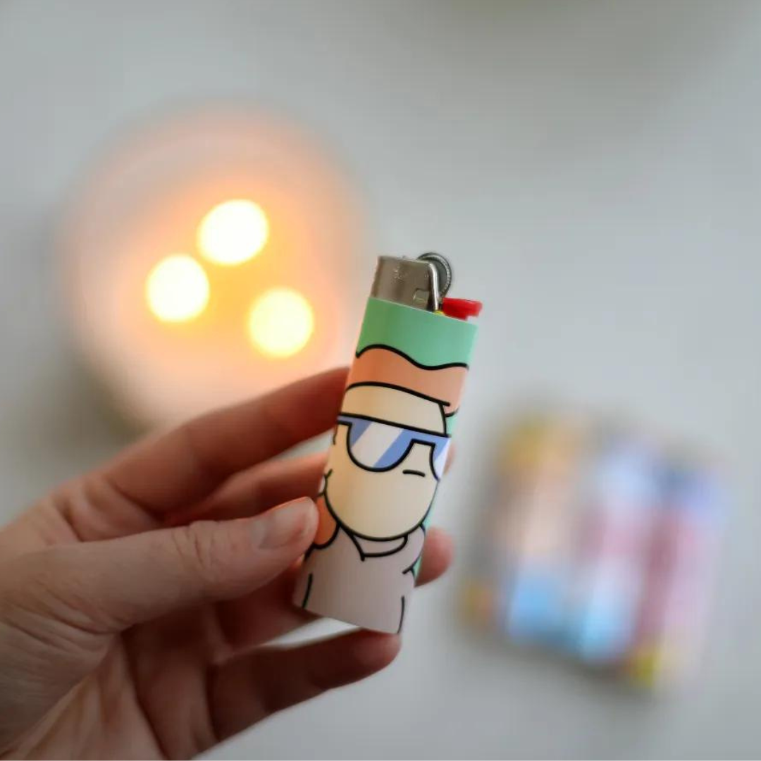 Custom Bic Lighters - 6 Pack