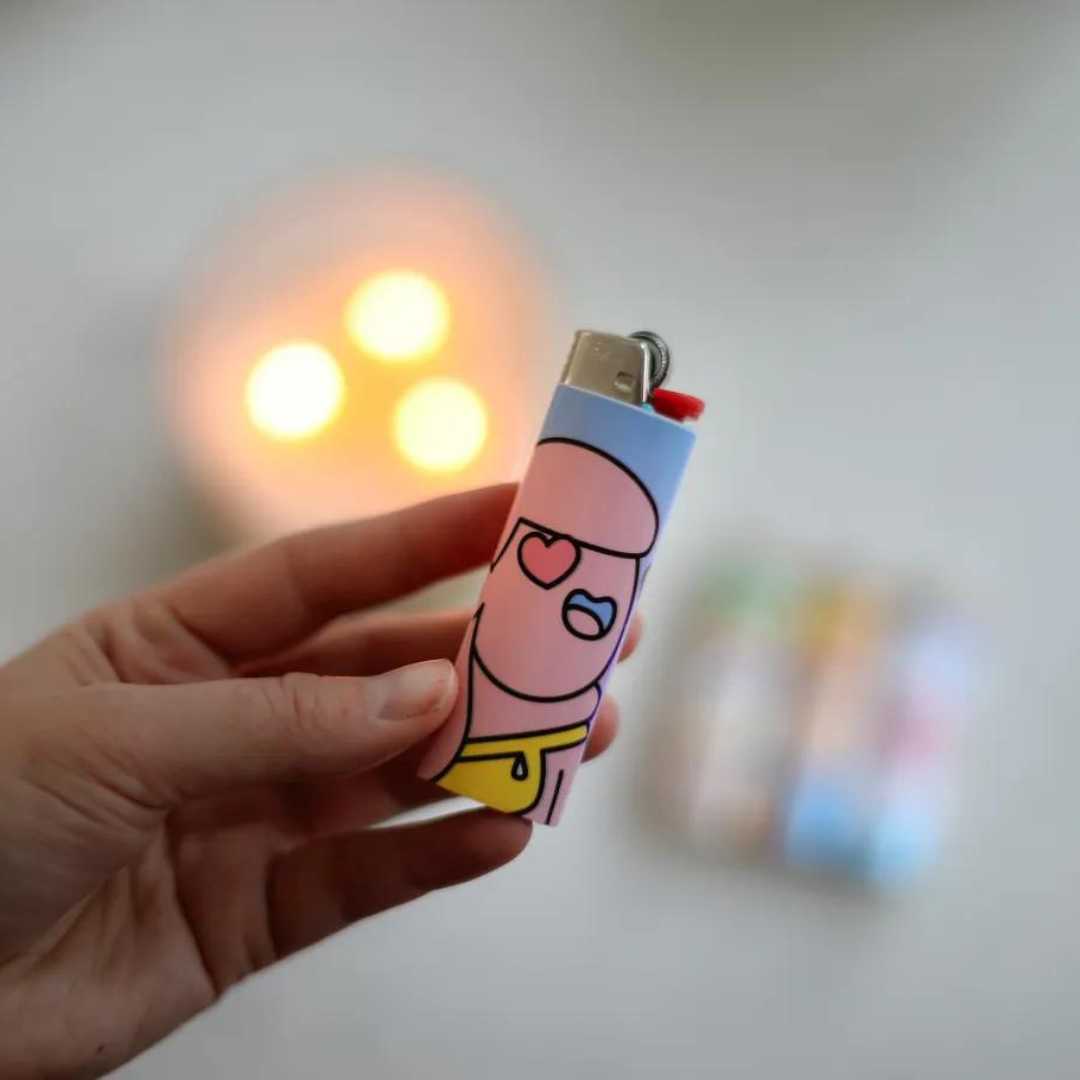Custom Bic Lighters - 6 Pack