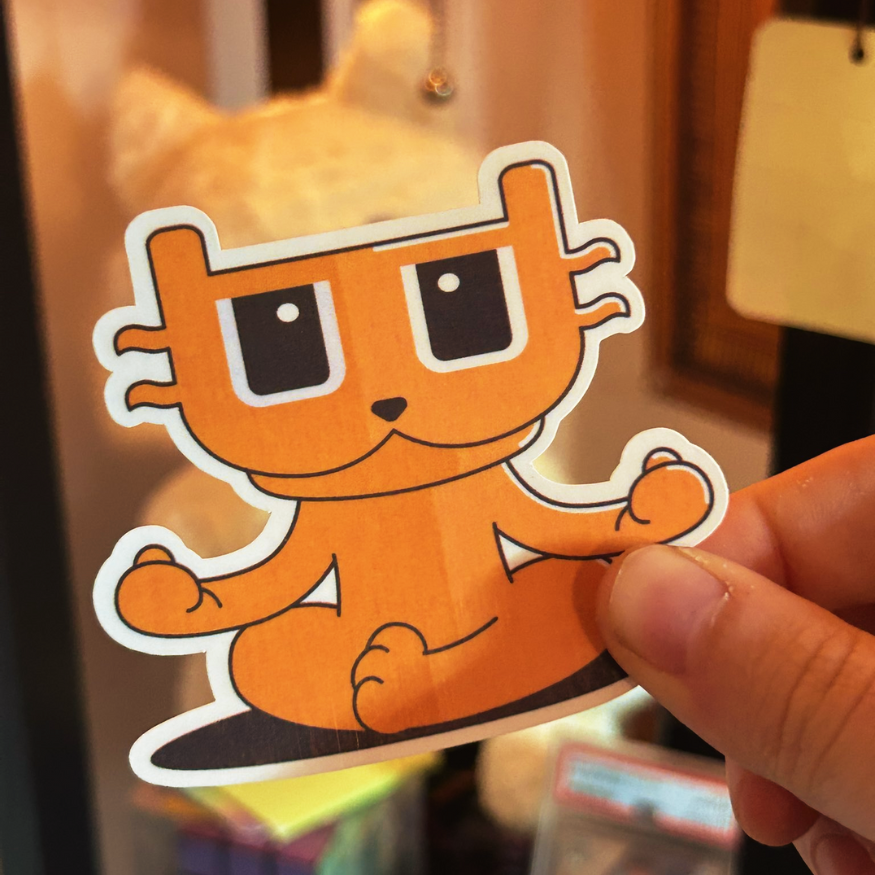 Billydollarcat Vinyl Stickers 25 pack
