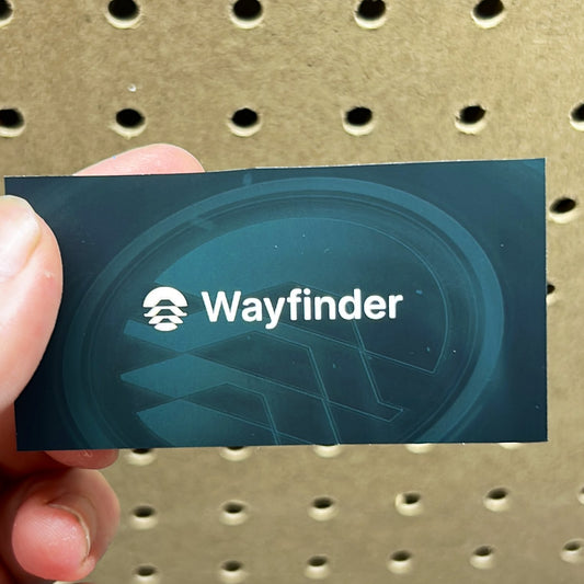 Wayfinder Stickers